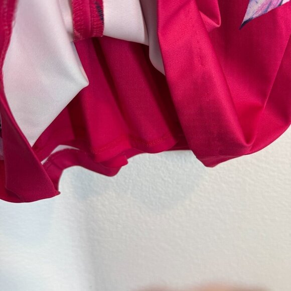 Guess Dress Pink Floral Retro 4 - Picture 6 of 11